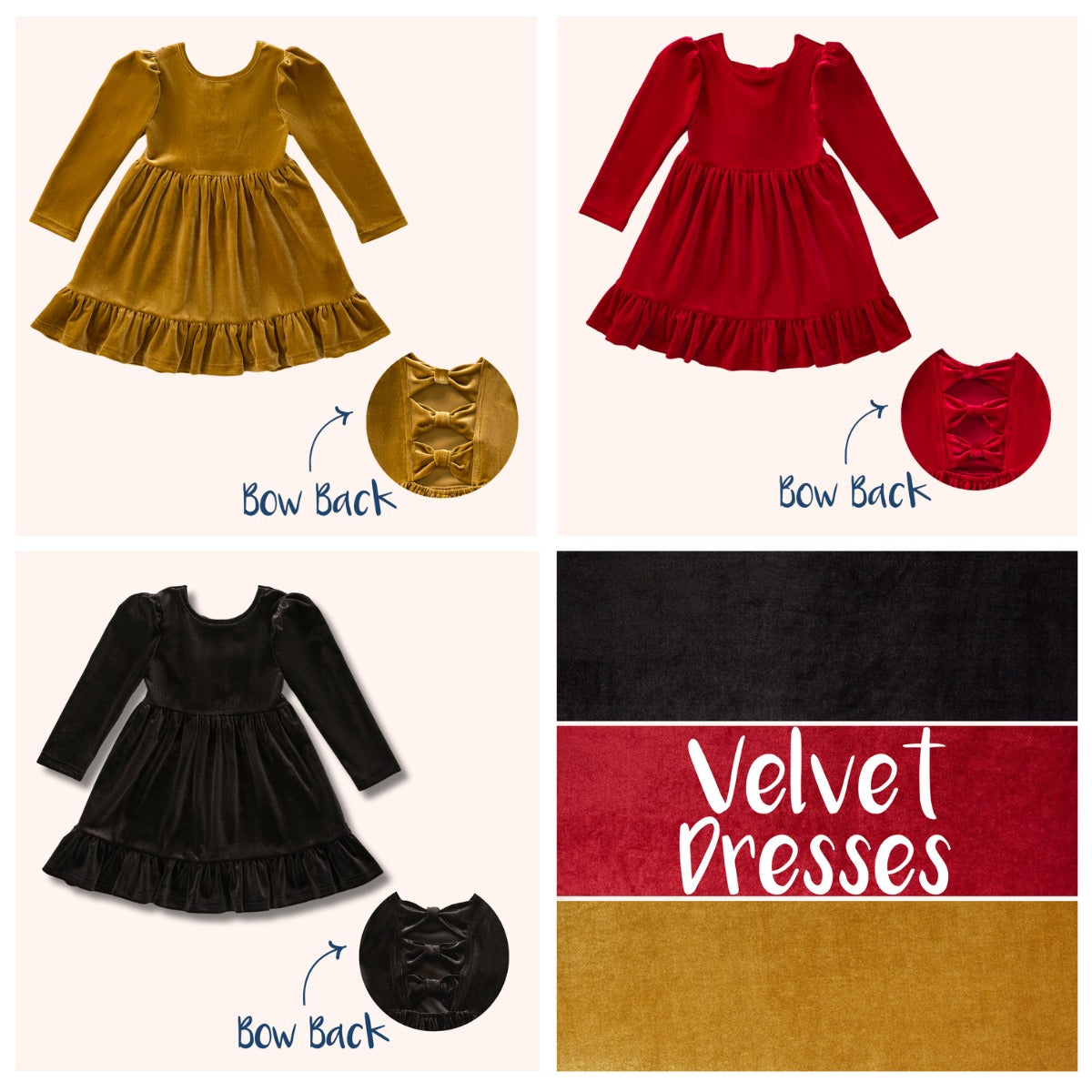 Velvet Dresses Collection
