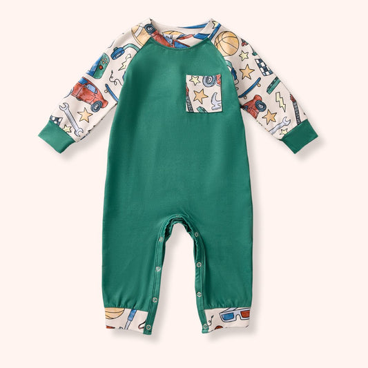 [PREORDER EXTRAS] Toybox Treasures Collection - Infant Boy Romper