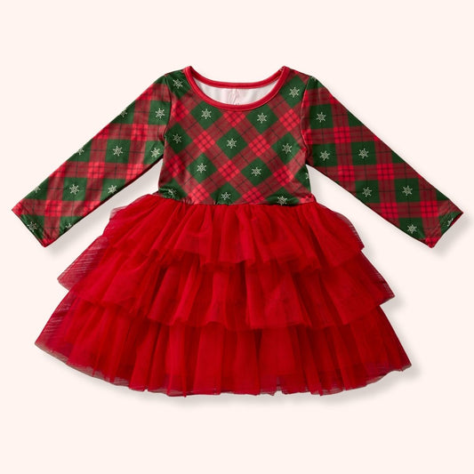 [PREORDER] Christman Plain Collection- Girl's Tulle Dress