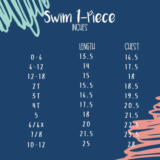 Sweet as Honey- Girl's 1-Piece Swim Suit