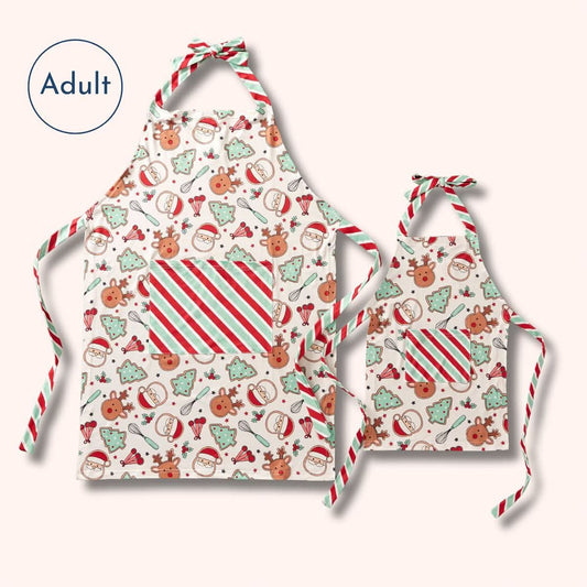 [PREORDER] Cookie Baking Crew Collection- Adult's Matching Kitchen Apron