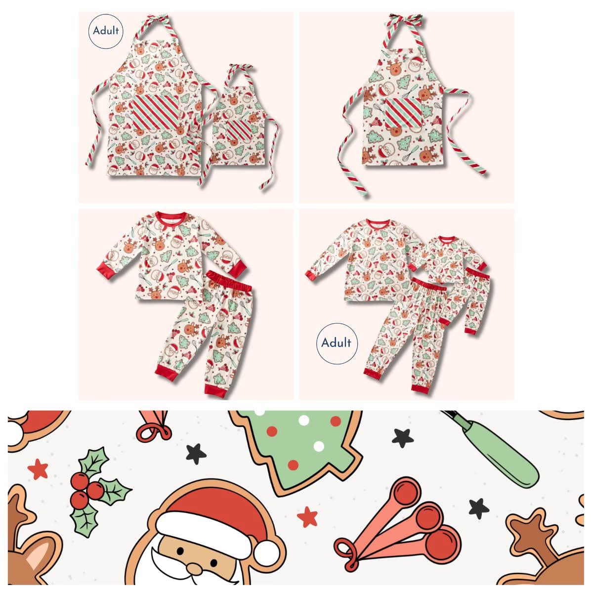 [PREORDER] COOKIE BAKING CREW- Kid's Loungewear Set