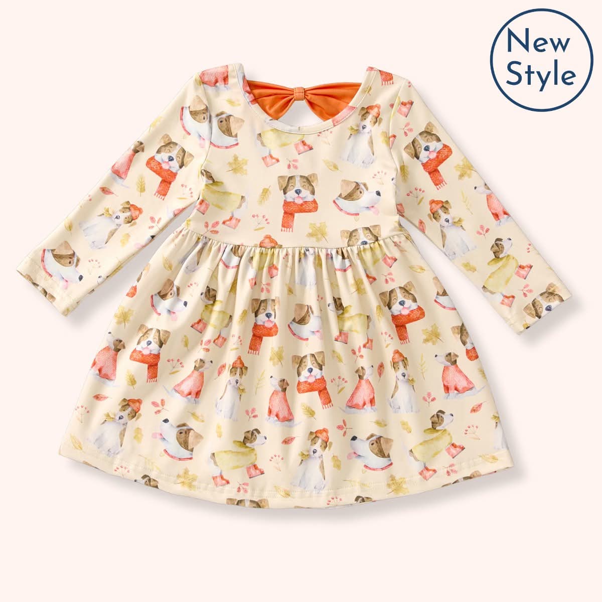 [NEW RELEASE] Snuggly Paws Collection- Girl's Dress