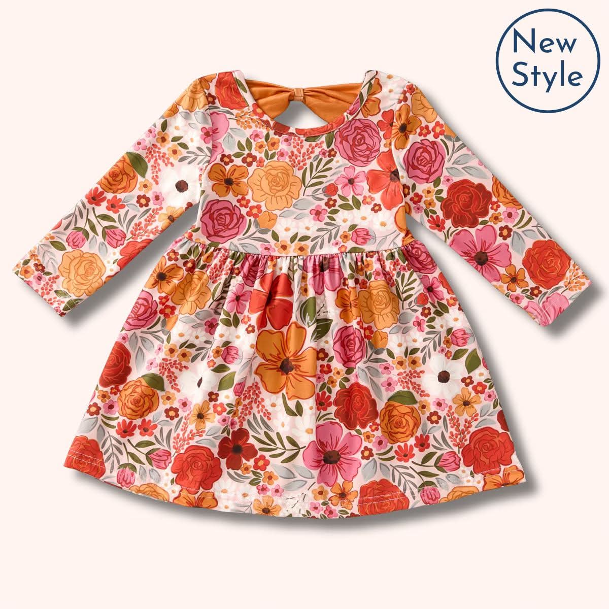 [NEW RELEASE] Rosewood Blooms Collection- Girl's Dress