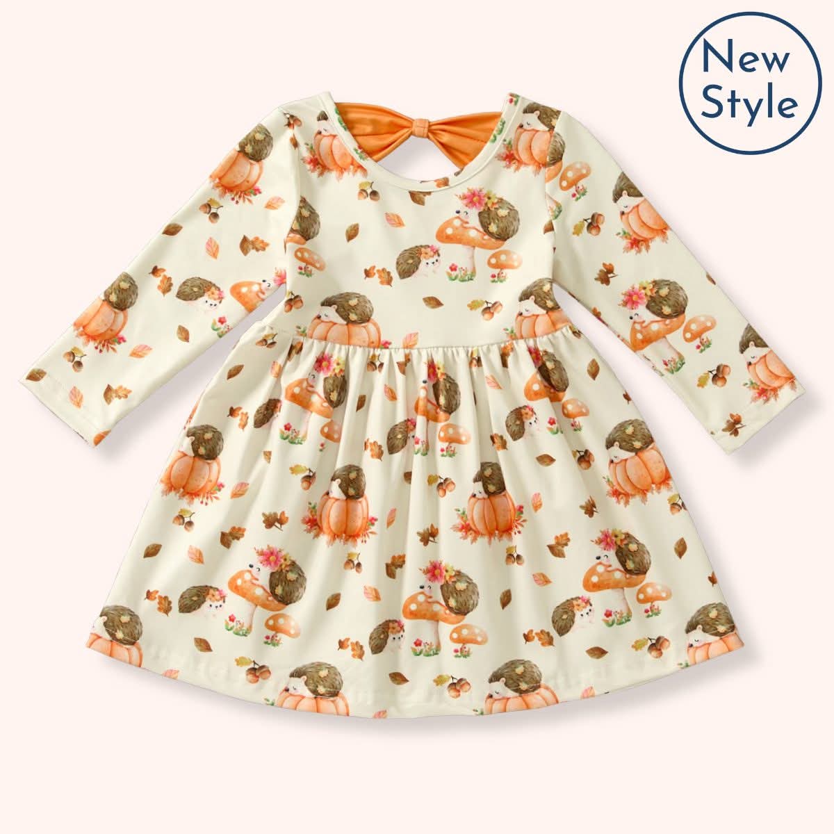 [NEW RELEASE] Hedgehog Hollow Collection- Girl's Dress