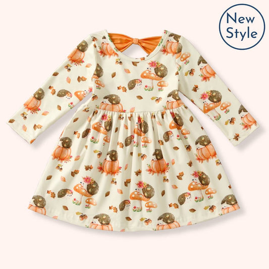 [NEW RELEASE] Hedgehog Hollow Collection- Girl's Dress