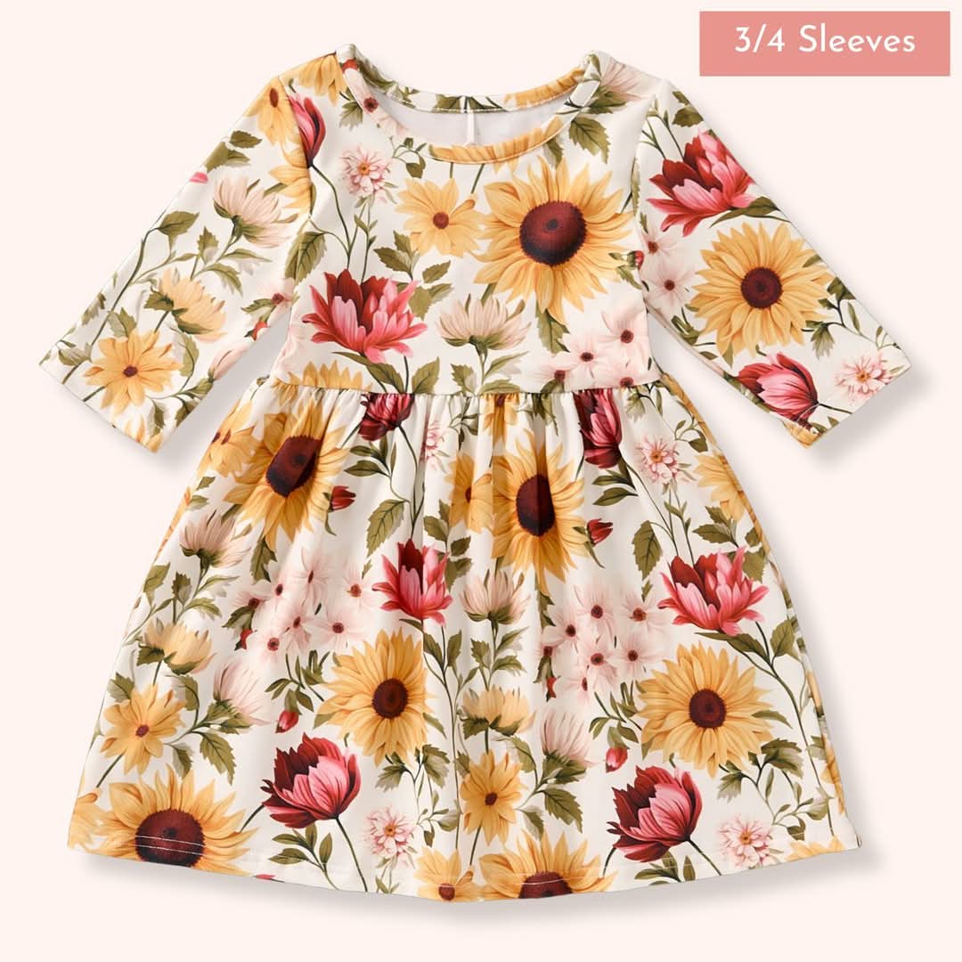[PREORDER EXTRAS] Rustic Sun Collection- Mommy and Me- Girl's Dress