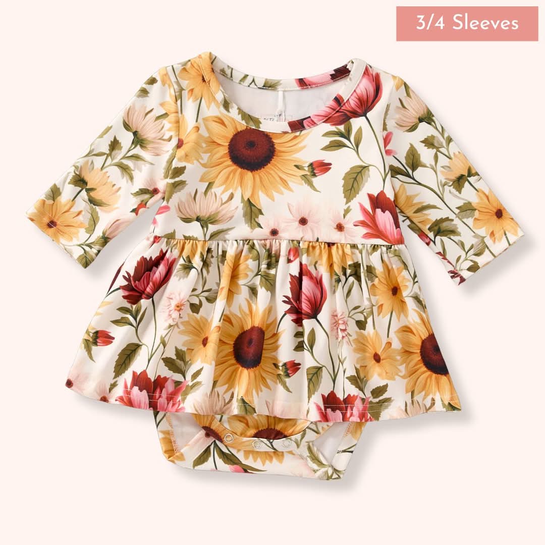 [PREORDER EXTRA] Rustic Sun Collection- Infant Girl Romper