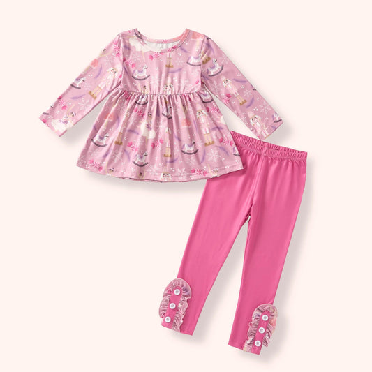 [PREORDER] Nutcracker Magic Collection- Girl's Top & Pants Set