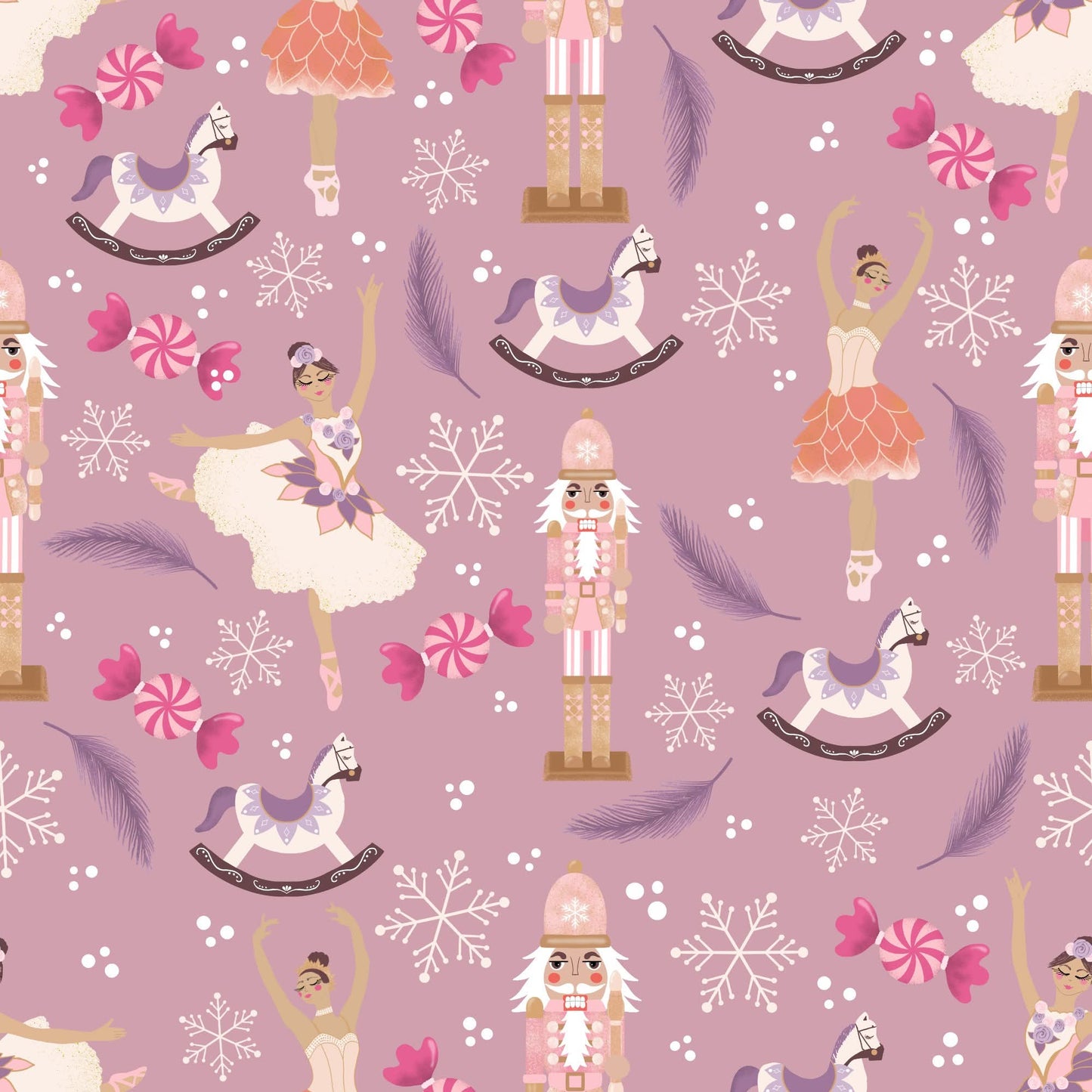 [PREORDER] Nutcracker Magic Collection- Infant Girl Romper