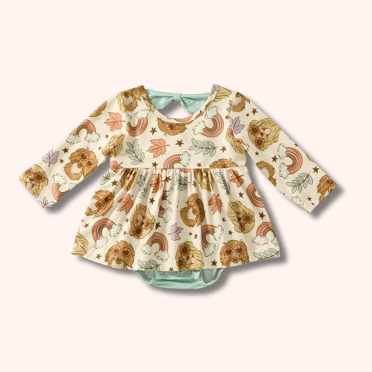 [NEW RELEASE] Howl-O-Ween Collection- Infant Girl Romper