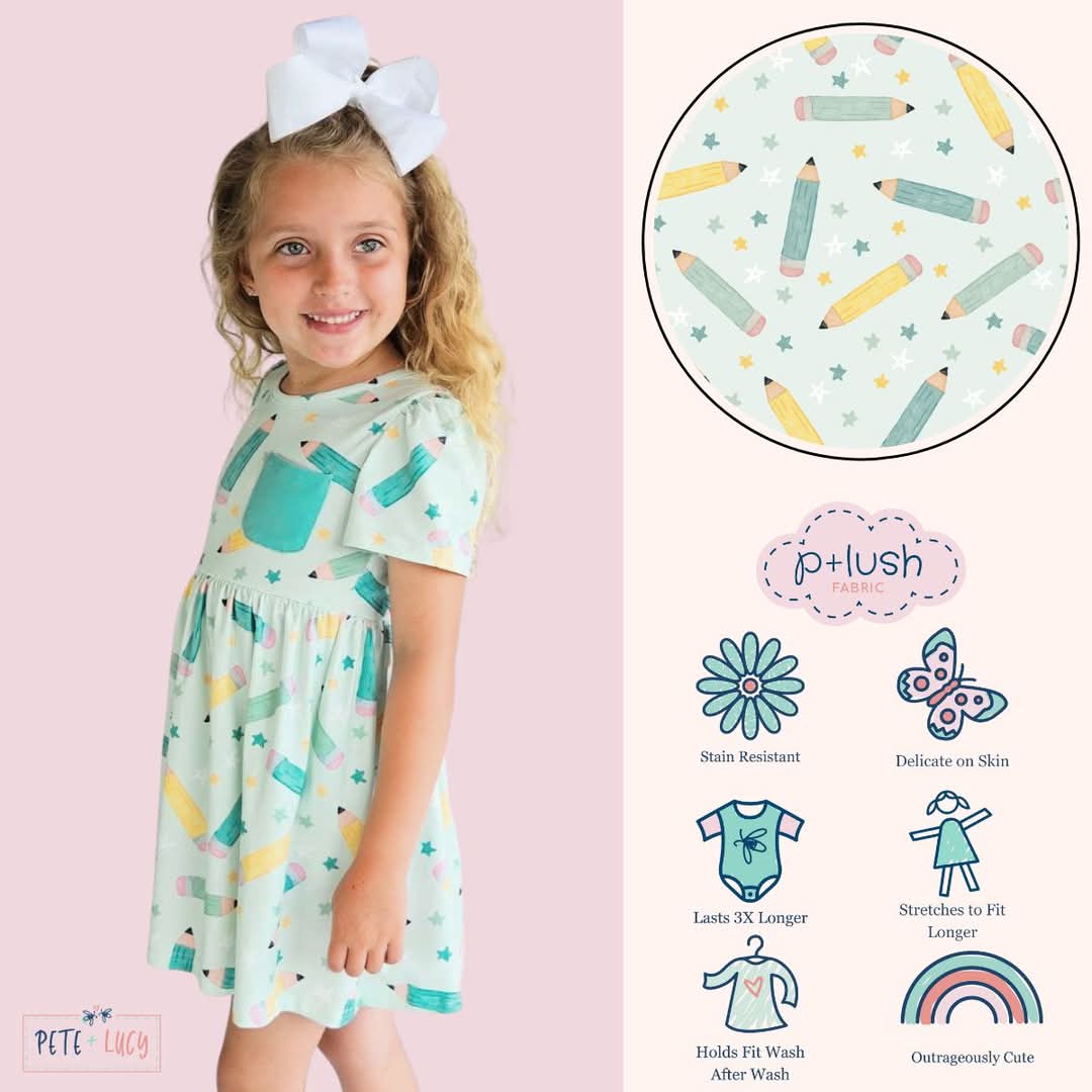 [PREORDER EXTRAS] Ready, Set, Learn! - Girl's Dress