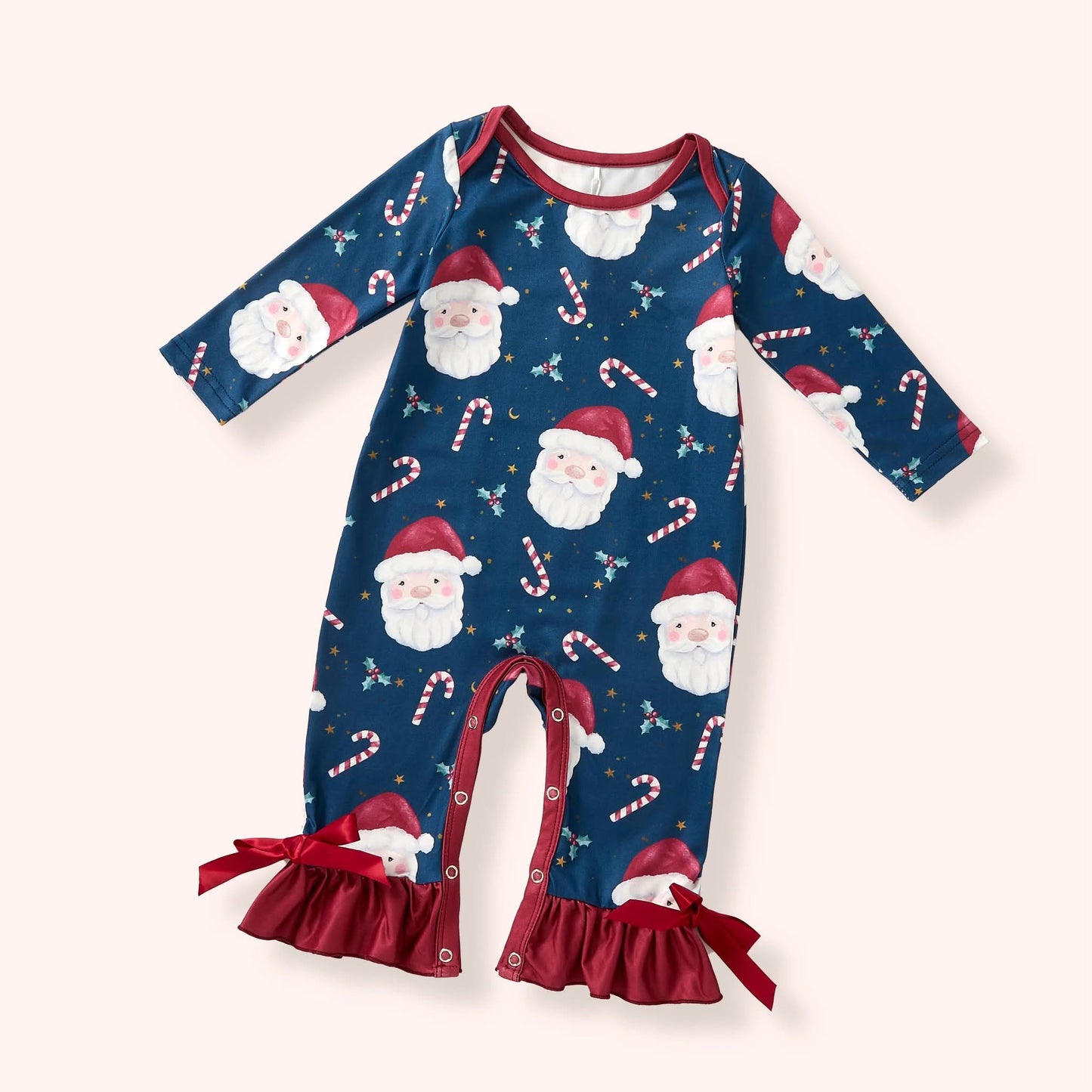 [PREORDER] Holly Jolly Joy Collection- Infant Girl Romper