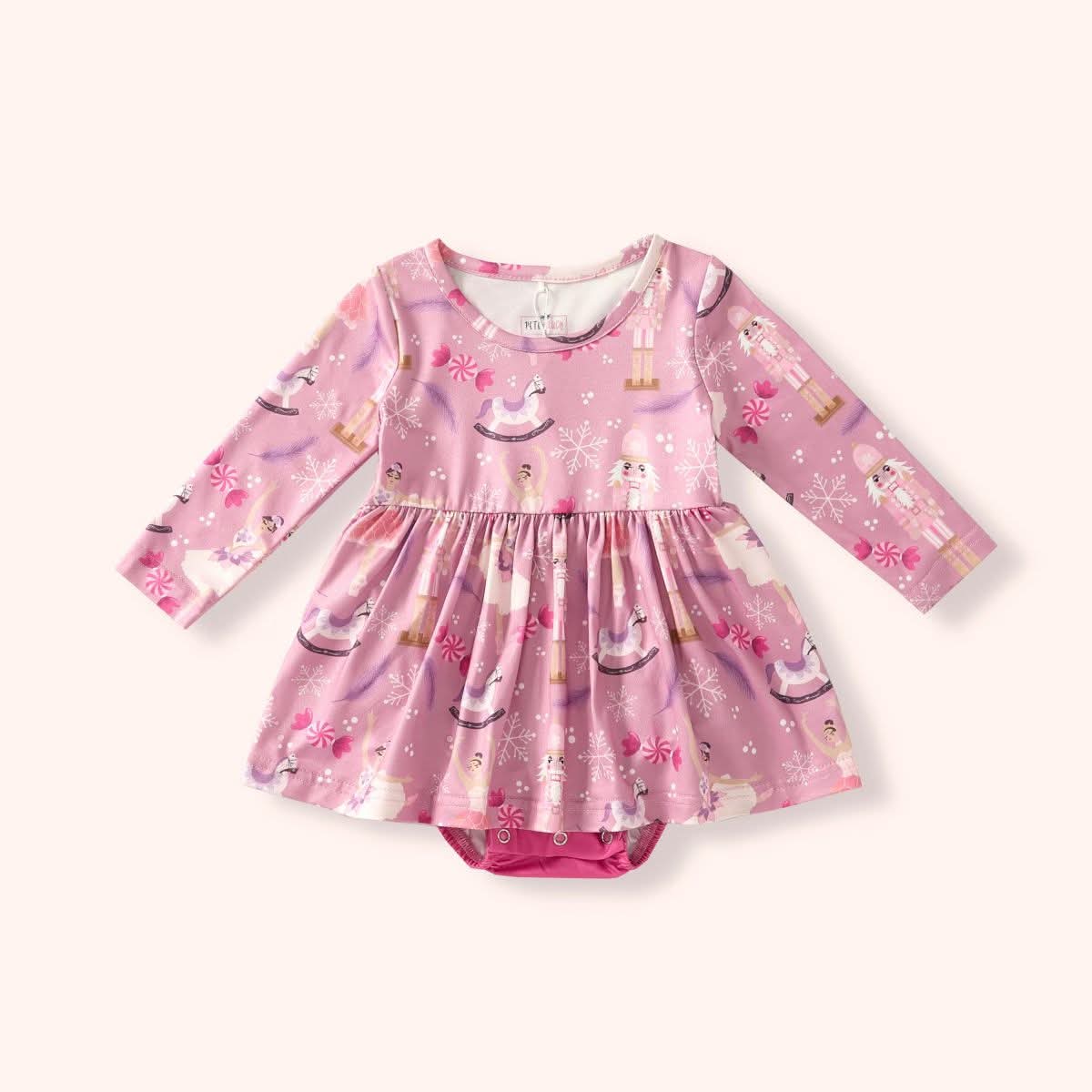 [PREORDER] Nutcracker Magic Collection- Infant Girl Romper