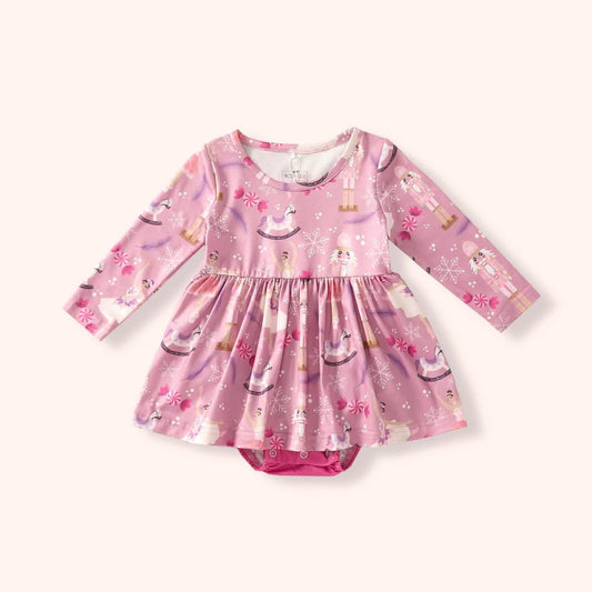 [PREORDER] Nutcracker Magic Collection- Infant Girl Romper
