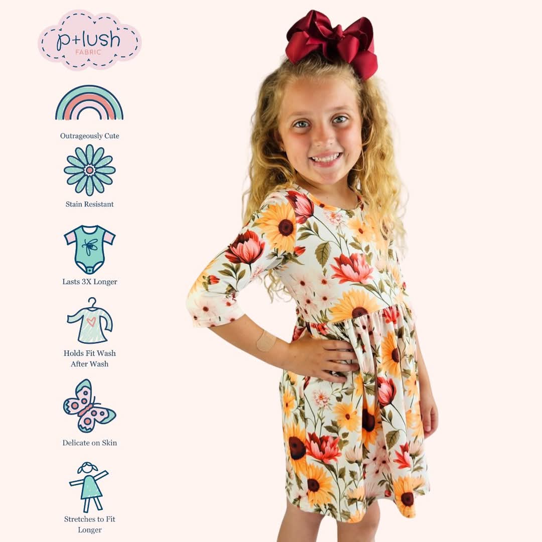[PREORDER EXTRAS] Rustic Sun Collection- Mommy and Me- Girl's Dress